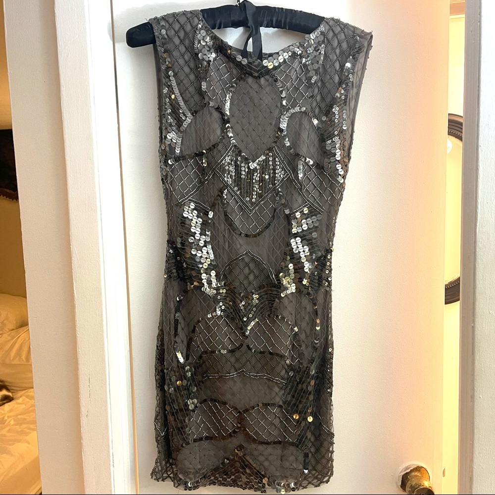 Alice and Olivia Sequin Dress